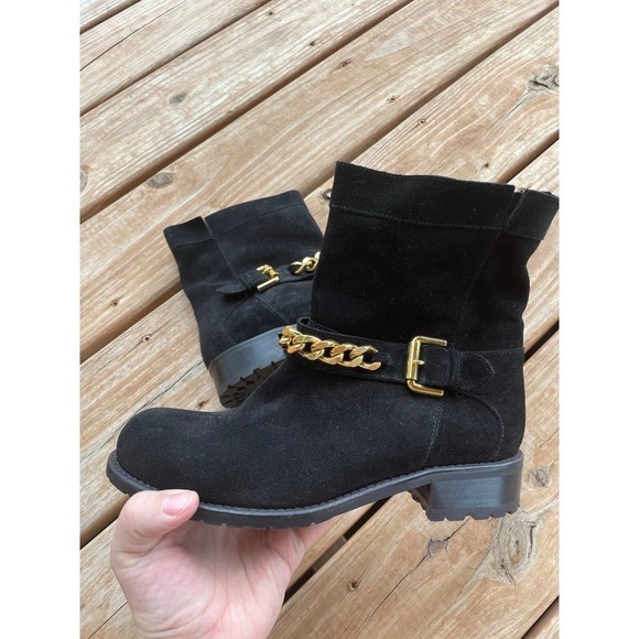 SESTO Meucci MADE in Italy Women's Suede Boots Size 8 SHOES - Picture 4 of 7